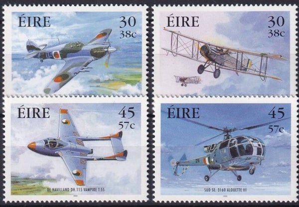 Ierland - 2000 - Vliegtuigen - Postfris ***