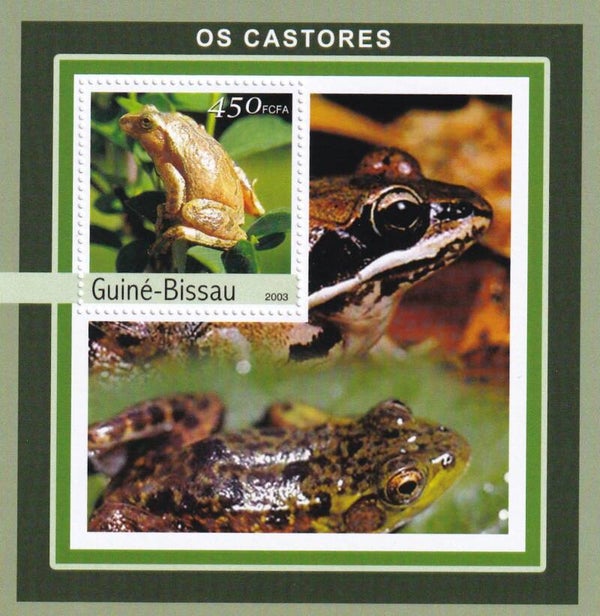 Guine Bissau - 2003 - Kikkers - Postfris
