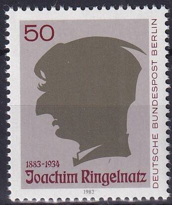 Berlijn - 1983 - J Ringelnatz - Postfris