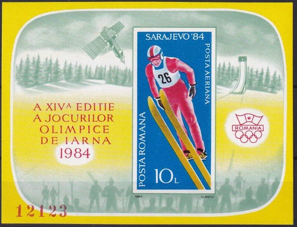 Roemenie - 1984 - Olympische spelen - Ongetand - Postfris
