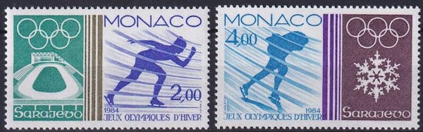 Monaco - 1984 - Olympische spelen - Postfris