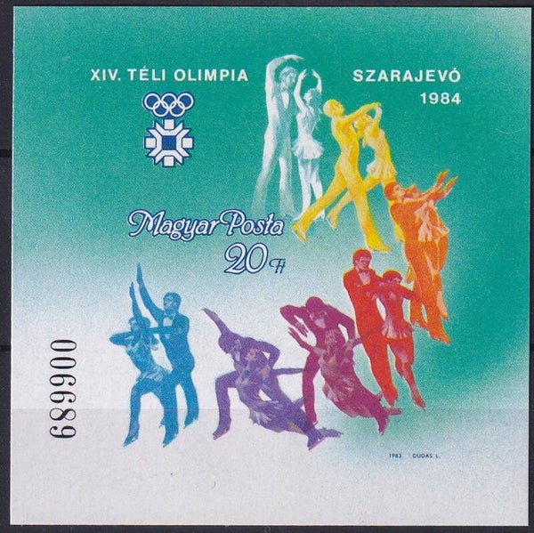 Hongarije - 1983 - Olympische spelen - Ongetand - Postfris
