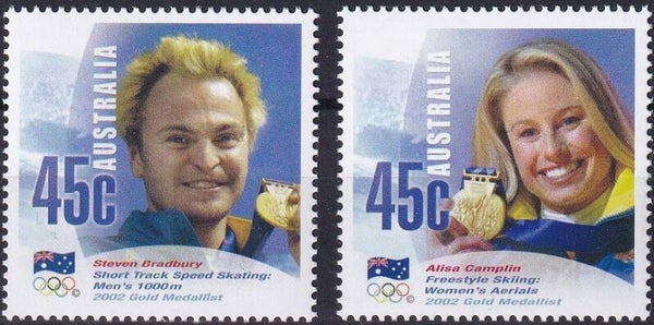 Australie - 2002 - Olympische spelen - Postfris