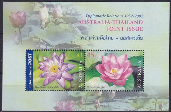 Australie - 2002 - Bloemen - Postfris