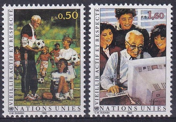 Verenigde Naties Geneve - 1993 - Senioren - Postfris