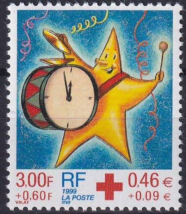 Frankrijk - 1999 - Rode kruis - Postfris