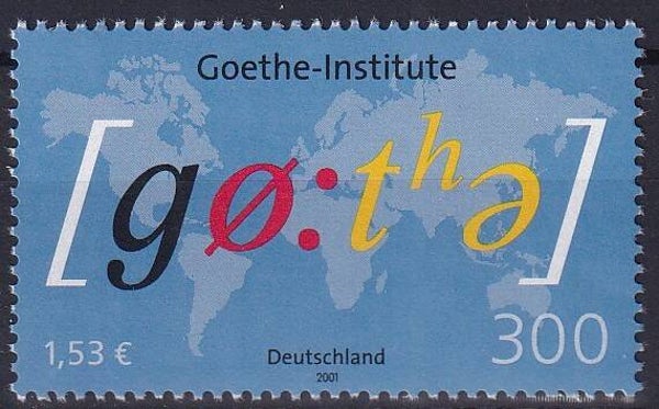 Duitsland - 2001 - Goethe instituut - Postfris