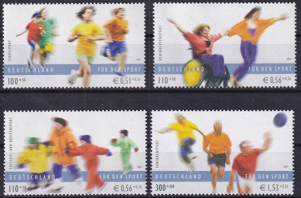 Duitsland - 2001 - Sport - Postfris