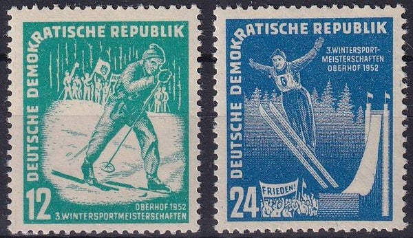 DDR - 1952 - Sport - Postfris ***