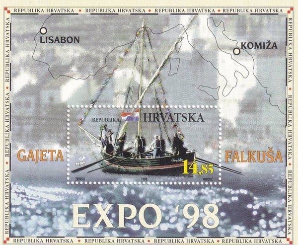 Kroatie - 1998 - Expo - Postfris