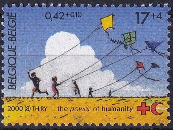 Belgie - 2000 - Rode kruis - Postfris
