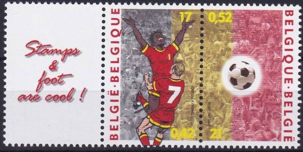 Belgie - 2000 - Voetbal - Postfris