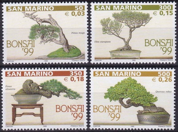 San Marino - 1999 - Bonsai - Postfris