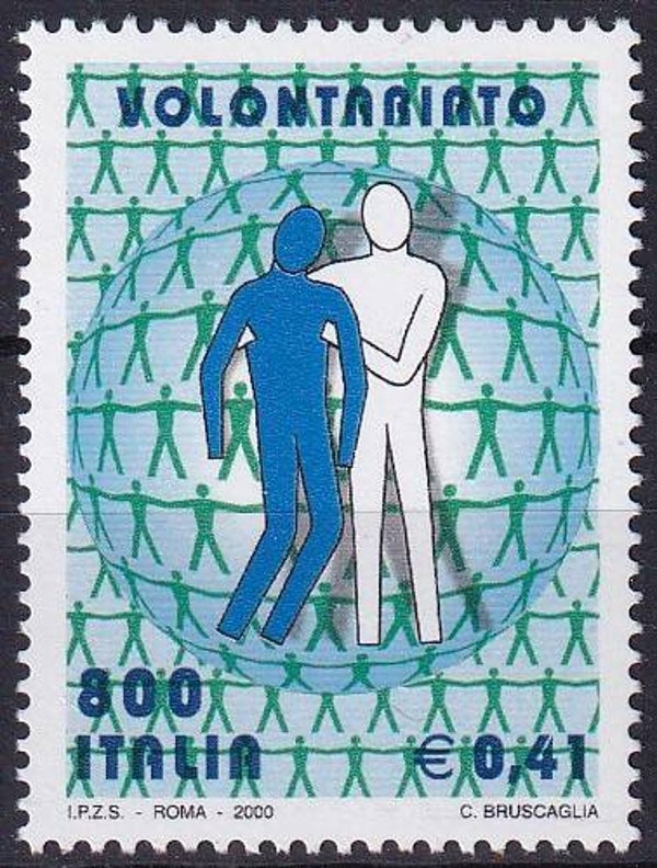 Italie - 2000 - Vrijwilligers - Postfris