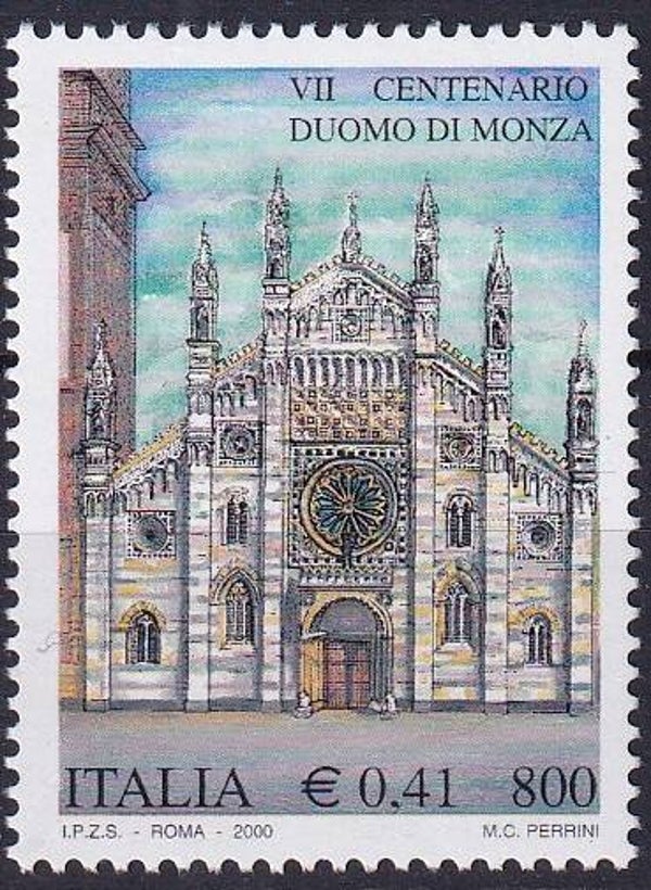 Italie - 2000 - Monza dom - Postfris