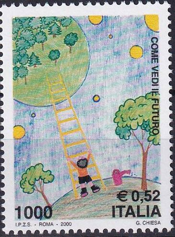 Italie - 2000 - Toekomst - Postfris