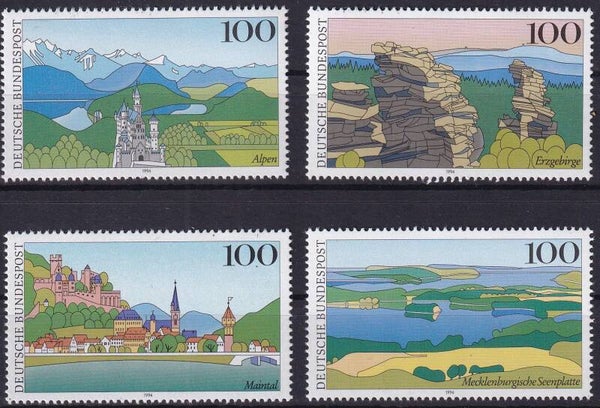 Duitsland - 1994 - Landschappen - Postfris