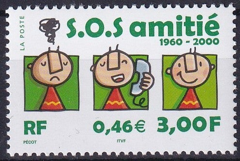 Frankrijk - 2000 - SOS Amitie - Postfris