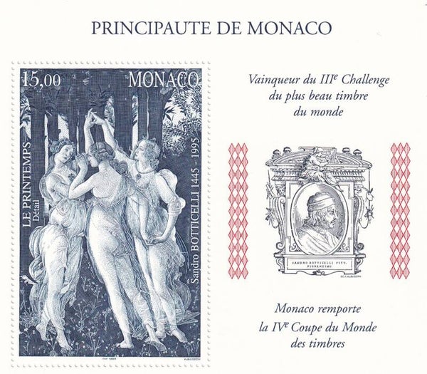 Monaco - 1997 - Botticelli - Postfris