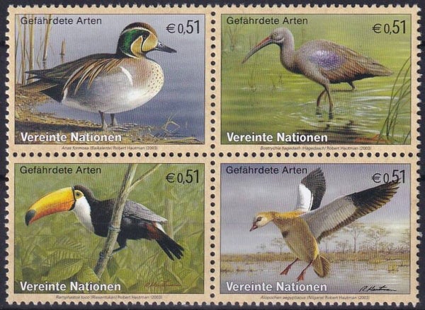 Verenigde Naties Wenen - 2003 - Vogels - Postfris