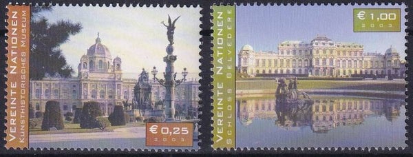 Verenigde Naties Wenen - 2003 - Definitives - Postfris