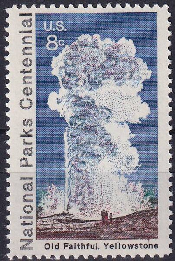USA - 1972 - Yellowstone - Postfris