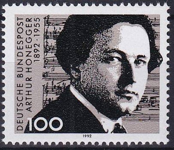 Duitsland - 1992 - A.Honegger - Postfris