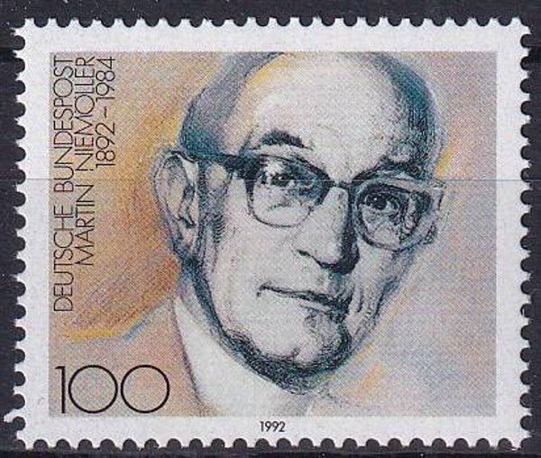 Duitsland - 1992 - N.Niemoller - Postfris