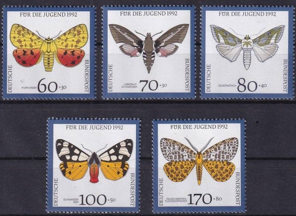 Duitsland - 1992 - Vlinders - Postfris