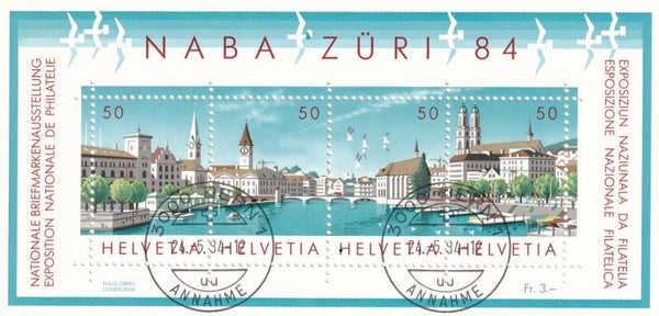 Zwitserland - 1984 - NABUZURI - Gestempeld