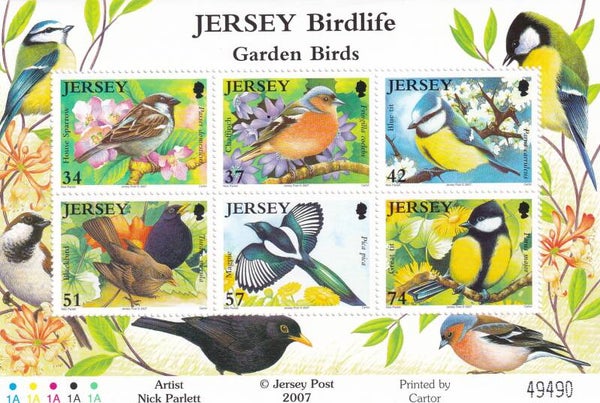 Jersey - 2007 - Vogels - Postfris