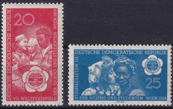 DDR - 1959 - Jeugdspelen - Postfris ***