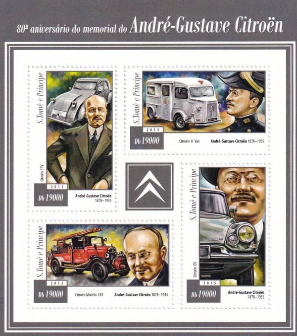 S.Tome et Principe - 2015 - AG Citroën - Postfris