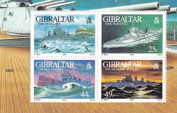 Gibraltar - 1994 - WOII - Postfris