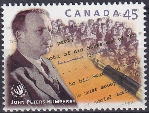 Canada - 1998 - Mensenrechten - Postfris