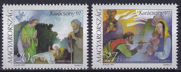 Hongarije - 1997 - Kerst - Postfris