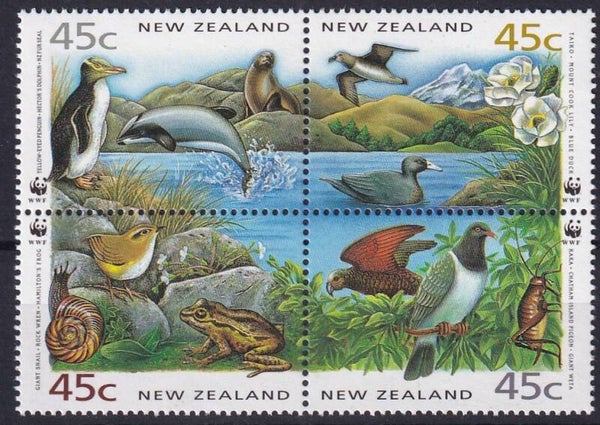 Nieuw Zeeland - 1993 - WWF - Postfris