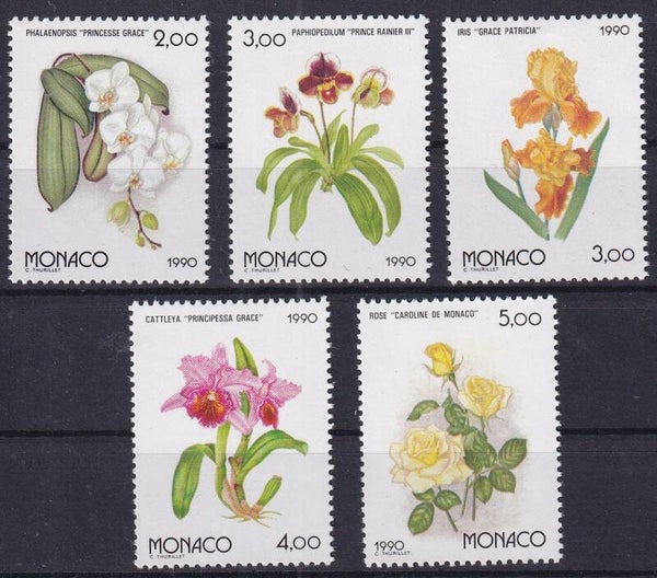 Monaco - 1990 - Bloemen - Postfris
