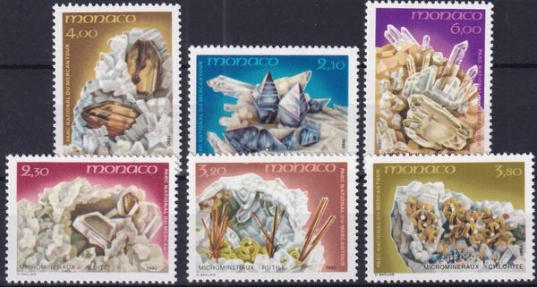 Monaco - 1990 - Mineralen - Postfris