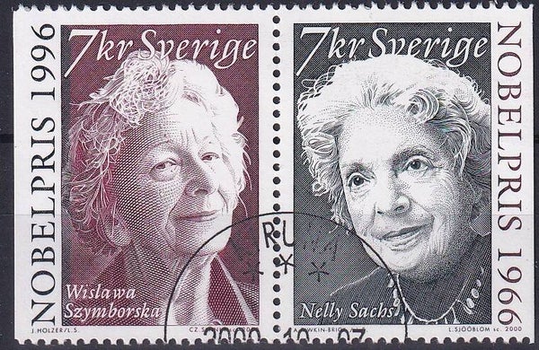 Zweden - 2000 - Nobelprijs - Gestempeld