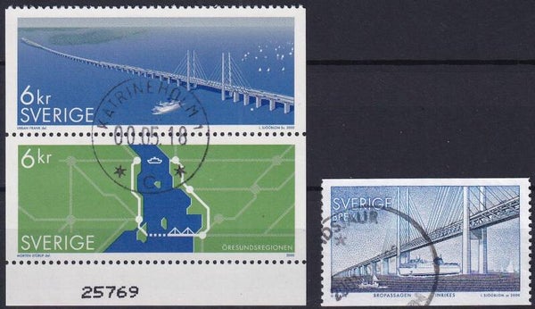Zweden - 2000 - Oresund Brug - Gestempeld