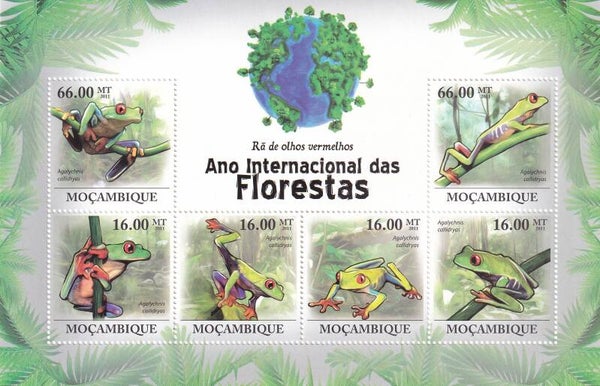 Mozambique - 2011 - Kikkers - Postfris