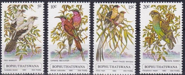 Bophuthatswana - 1980 - Vogels - Postfris