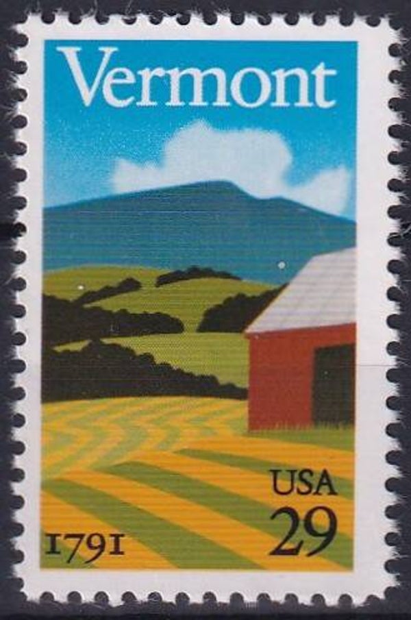 USA - 1991 - Vermont - Postfris