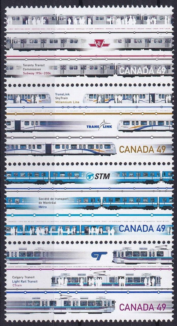 Canada - 2004 - Treinen - Postfris