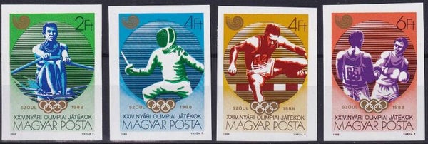 Hongarije - 1988 - Olympische spelen - Ongetand - Postfris