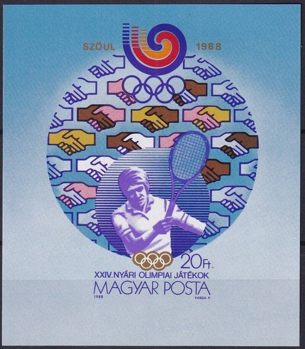 Hongarije - 1988 - Olympische spelen - Ongetand - Postfris
