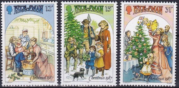 Isle of Man - 1987 - Kerst - Postfris