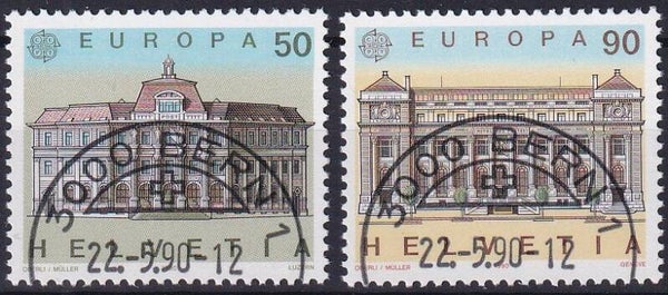 Zwitserland - 1990 - Europa - Gestempeld
