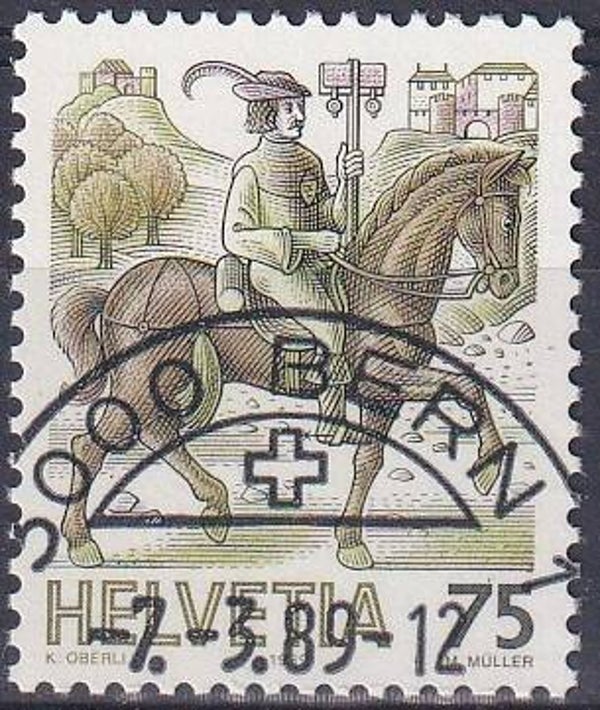 Zwitserland - 1989 - Definitive - Gestempeld
